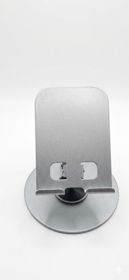 Soporte de Escritorio Zolux K95 - Diseño Industrial en Aluminio (Plata)