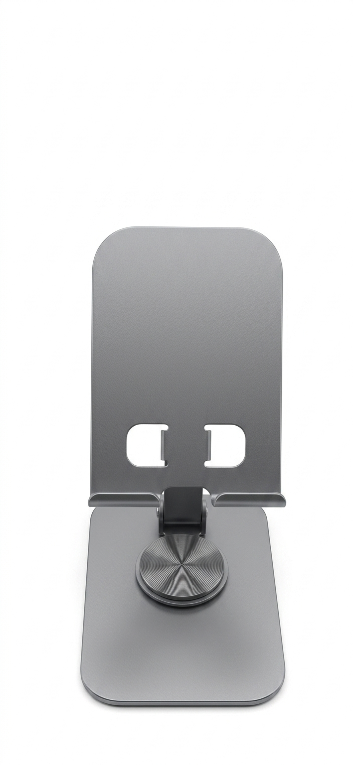 Soporte de Escritorio Zolux K95 - Diseño Industrial en Aluminio (Plata)