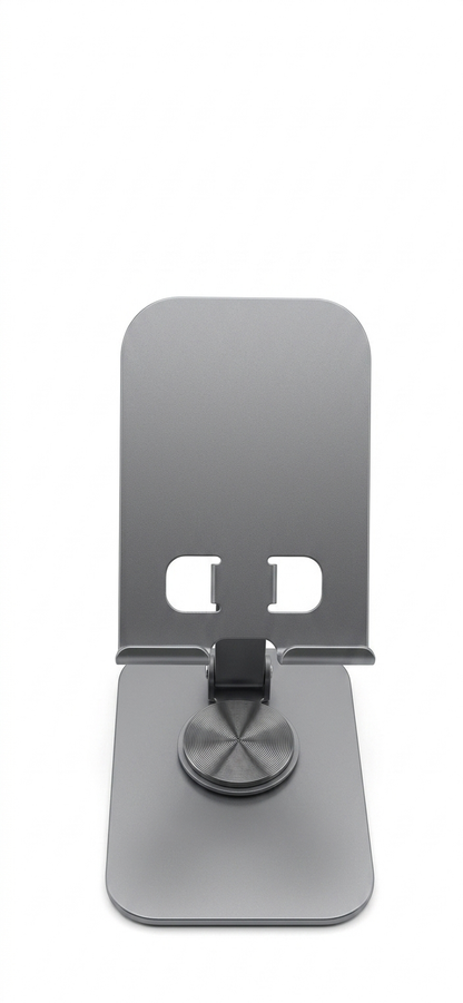 Soporte de Escritorio Zolux K95 - Diseño Industrial en Aluminio (Plata)