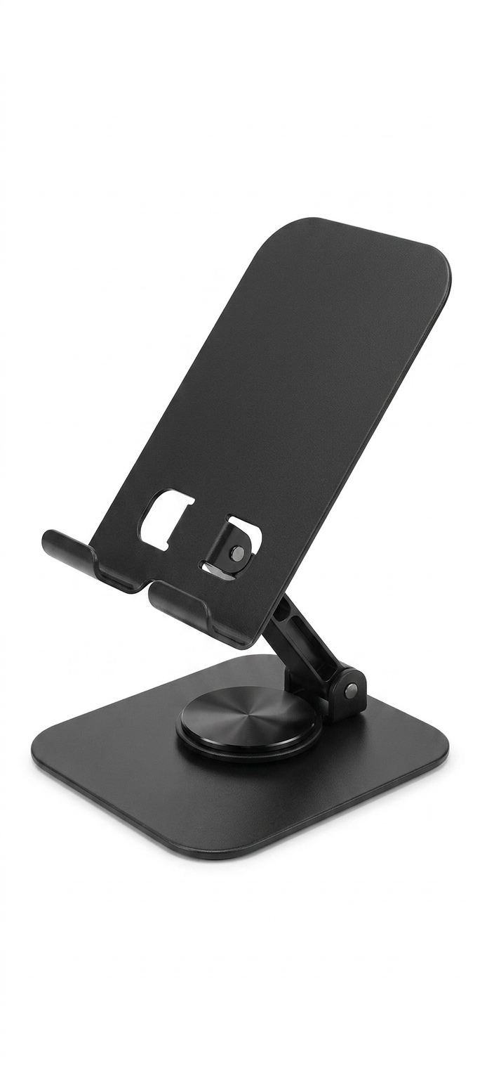Soporte de Escritorio Zolux K96 - Pro Click Rotatorio (Gris Espacial)