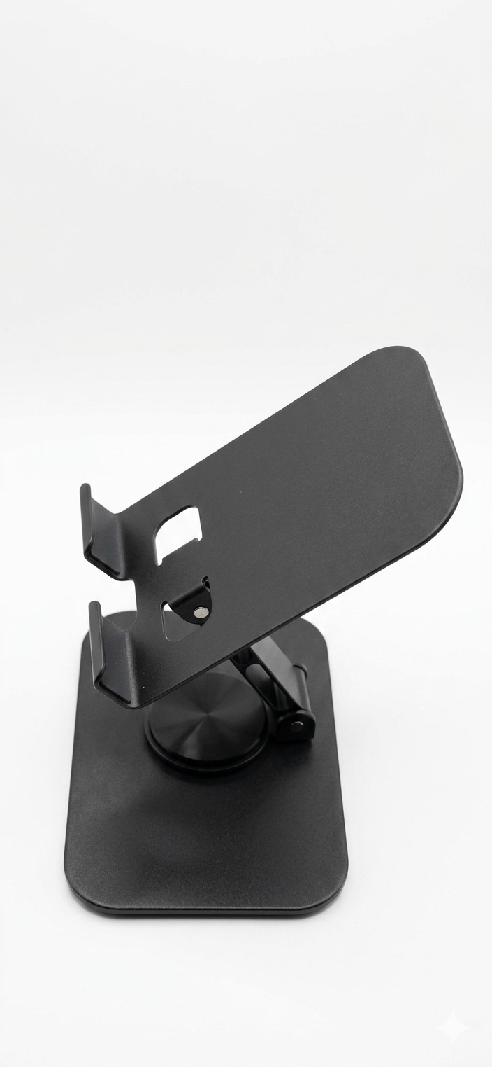 Soporte de Escritorio Zolux K96 - Pro Click Rotatorio (Gris Espacial)